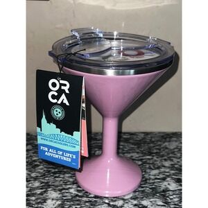 ORCA Tini Martini Tumbler 13oz Pink New With‎ Tags Insulated Stainless SET OF 4